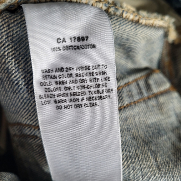 Vintage Gap Faded Blue Denim Jeans Semi Boot Cut - Picture 13 of 13